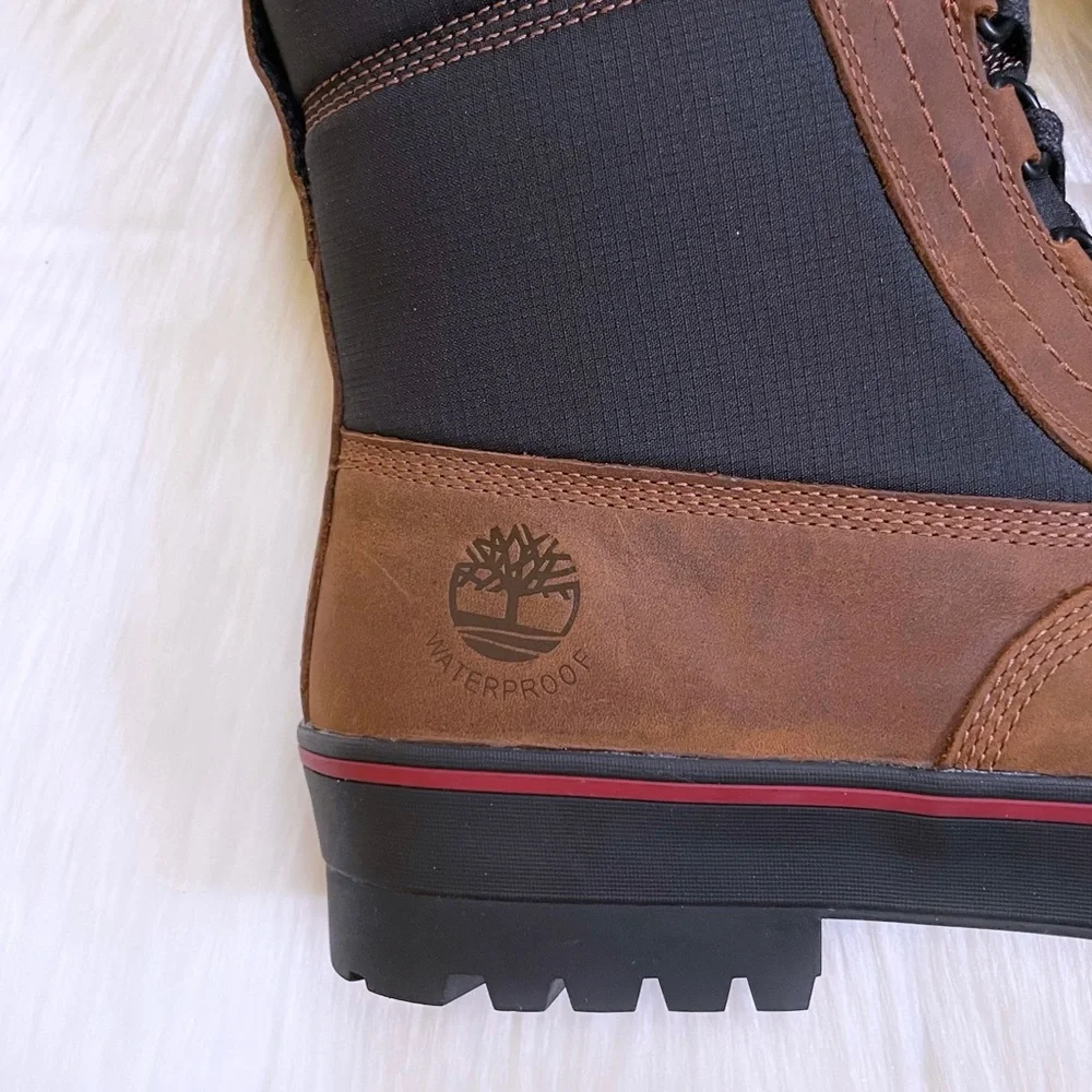Timberland Men’s Spruce Mountain Lined Waterproof Boots